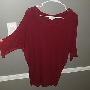 Wine Blouse